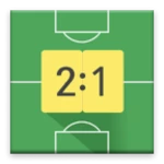 soccer results android application logo